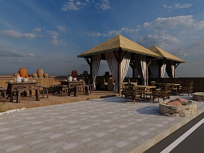 新中式乡村庭院 乡村院落1