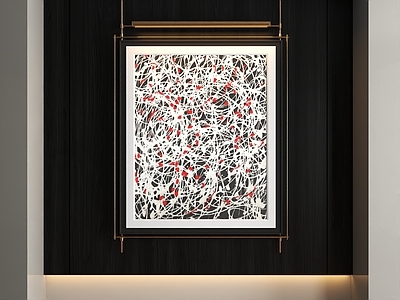 现代意式挂画 字画 书房挂画 茶室挂画 客厅挂画 玄关挂画