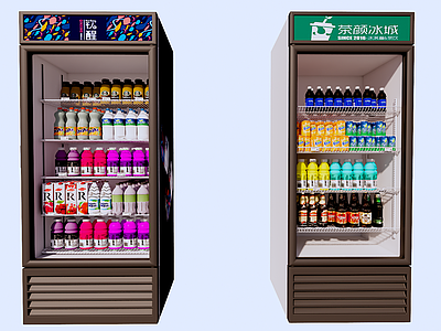 冰箱 冷藏自助饮料柜