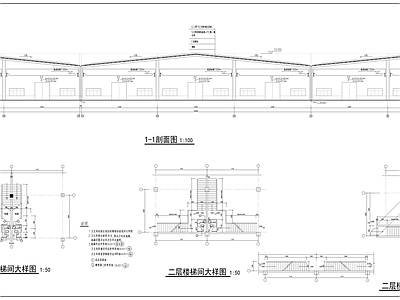 钢结构 钢结构厂房 施工图