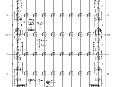 钢结构 华都厂房结构 施工图