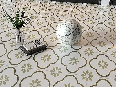 现代地砖 花砖