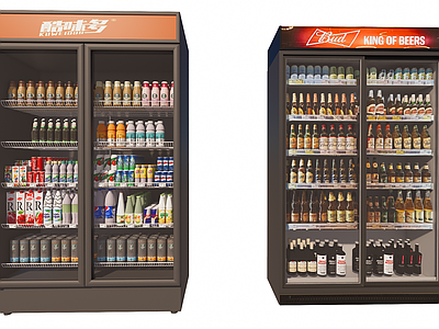 冰箱 冷藏自助饮料柜
