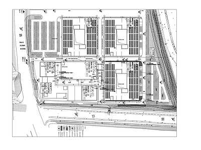 火灾自动报警系统 弱电 室外景观配电 12层厂房初设图 施工图