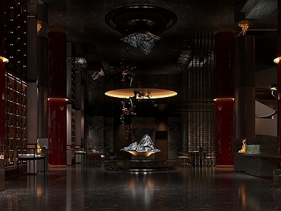 新中式中餐厅 大厅