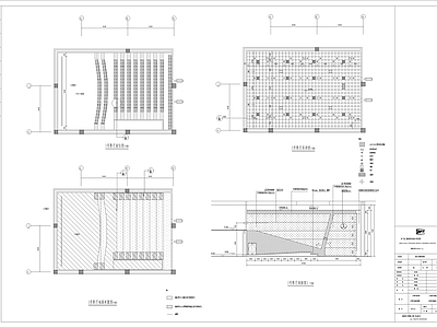 现代电影院 万达电影院 室内设计 施工图