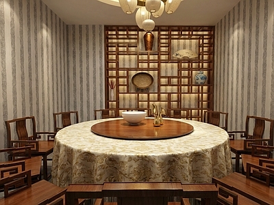 中式包厢 中式餐厅 包厢