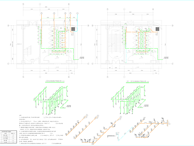消防给水系统 仓库建筑 施工图