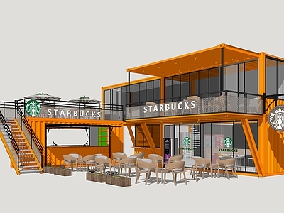 集装箱 商业集装箱 休闲商业街 移动集装箱 休闲咖啡吧 咖啡吧