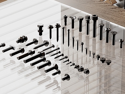 现代连接螺栓 现代螺丝 自攻螺丝 五金 连接螺栓