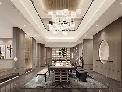 现代茶室 榻榻米茶室 别墅茶室 会所茶室 茶室柜