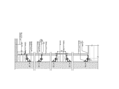 柱子节点 石材方柱节点图 施工图