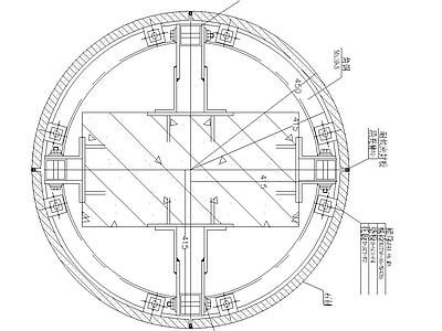 柱子节点 石材方柱节点图 施工图