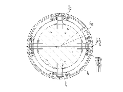 柱子节点 石材方柱节点图 施工图