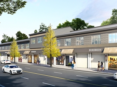 新中式古建筑 建筑外立面改造 古建