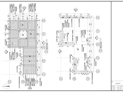 现代廊架 彩虹廊架 施工图