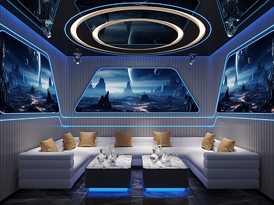 赛博朋克KTV