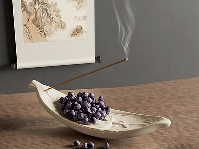 新中式摆件组合 香托