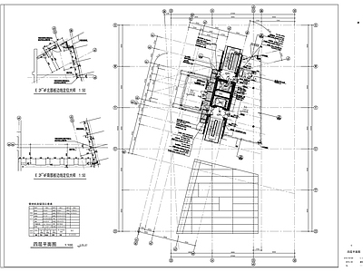 现代办公楼建筑 现代办公建筑图 施工图