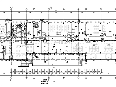 现代办公楼建筑 现代三层综合楼 办公楼建筑图 施工图