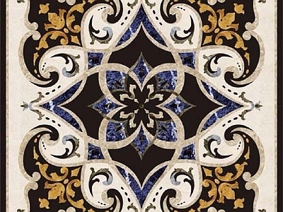 欧式其他石材拼花 地面石材拼花 大理石拼花 水刀拼花