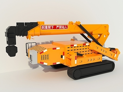 工业机械风其他交通工具 吊车 起重机 工程车 车 蜘蛛吊车