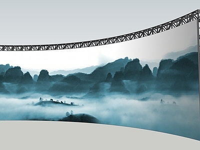 显示屏 大屏幕 曲面大屏 曲面显示屏 显示装置