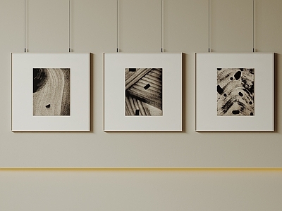 极简挂画 抽象装饰画 高端艺术挂画 中古风装饰画 意式肌理油画 黑白装饰画