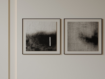 极简挂画 抽象装饰画 高端艺术挂画 中古风装饰画 意式肌理油画 黑白装饰画