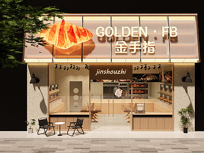 现代甜品面包店 甜品店 面包店 蛋糕店