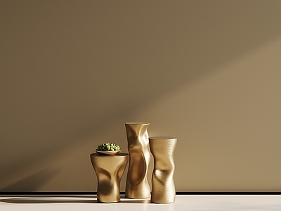 极简几类组合 金属几 圆几