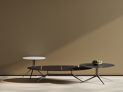 极简几类组合 大理石几 边几 轻奢