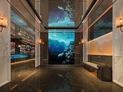 现代轻奢西餐厅