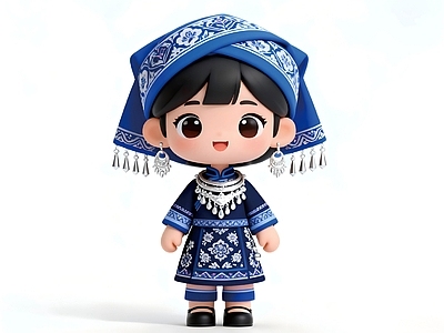 民族风虚拟人物