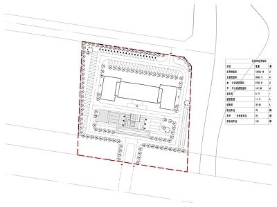 现代办公楼建筑 办公楼平面图 多层办公楼 施工图