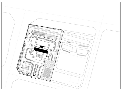 现代办公楼建筑 办公楼平面图 多层办公楼 施工图