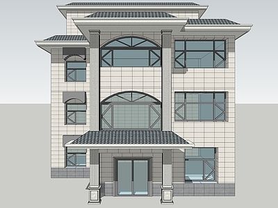 现代多层住宅 独栋别墅 自建房