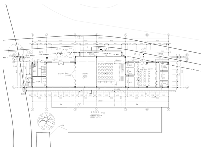 现代其他建筑 二层文化驿站 施工图
