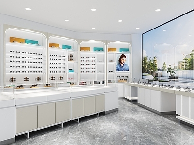 现代简约眼镜店 眼镜店