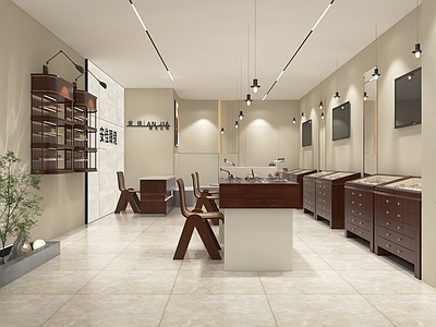 新中式眼镜店 眼镜店