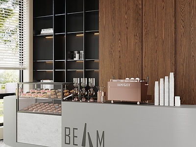 现代简约咖啡厅