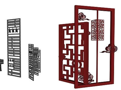 新中式复古景墙 编钟景墙 新中式景墙 金属景墙 互动墙 景墙