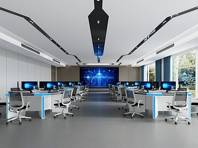 现代简约教室 虚拟仿真实训室