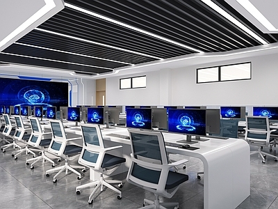 现代科技风教室