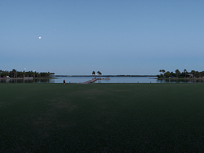 现代天空HDR 黄昏星空