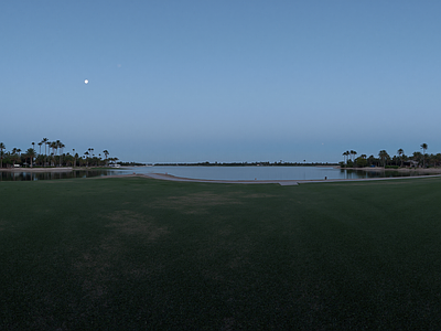 现代天空HDR 黄昏星空