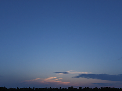 现代天空HDR 黄昏星空