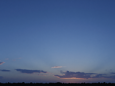 现代天空HDR 黄昏星空