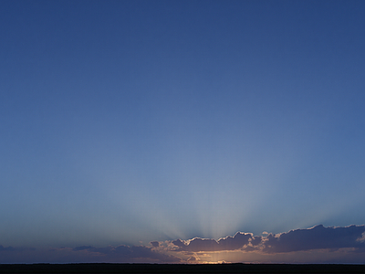 现代天空HDR 黄昏星空