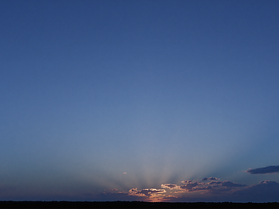 现代天空HDR 黄昏星空